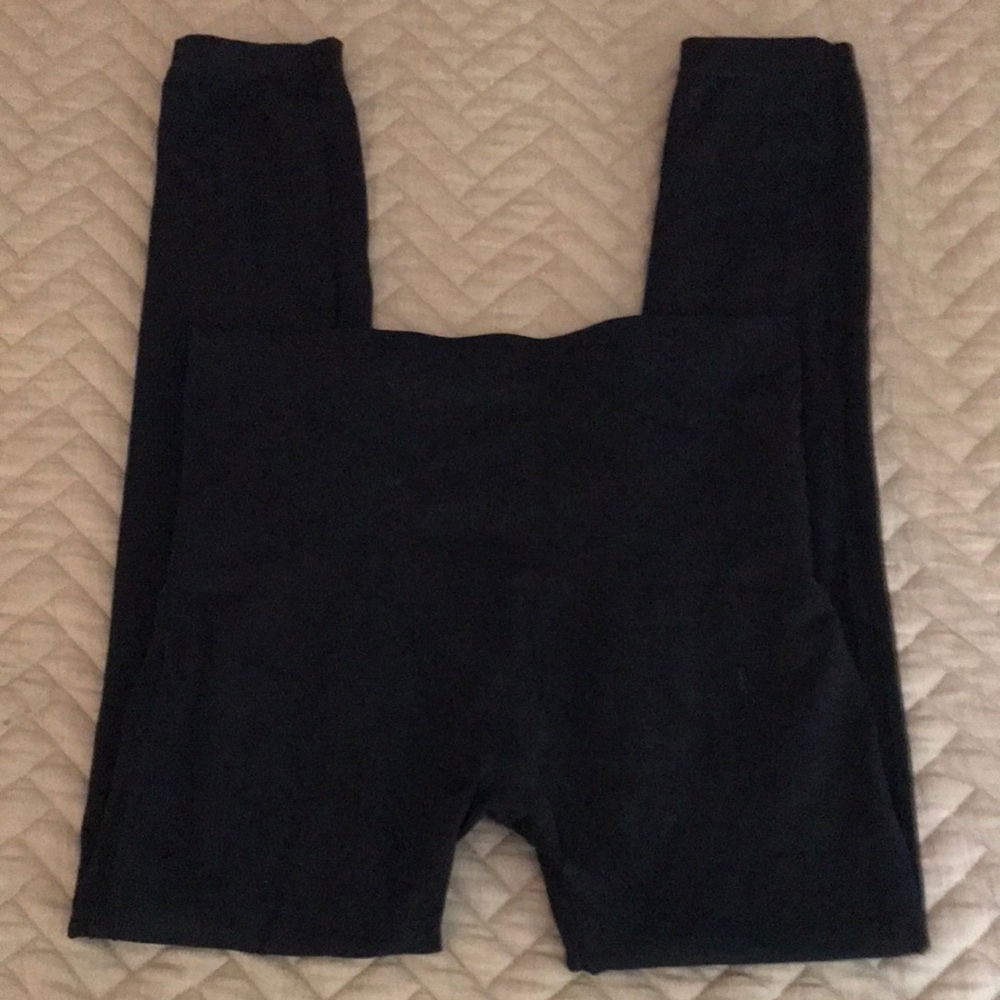 Spanks Black leggings 1X